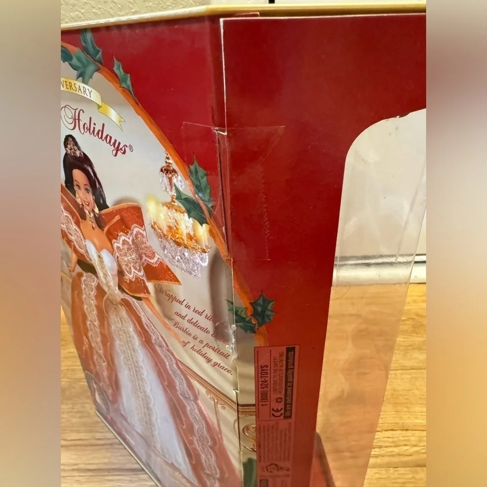 1997 Holiday Barbie Special Edition 10th Aniversary Hallmark Mattel